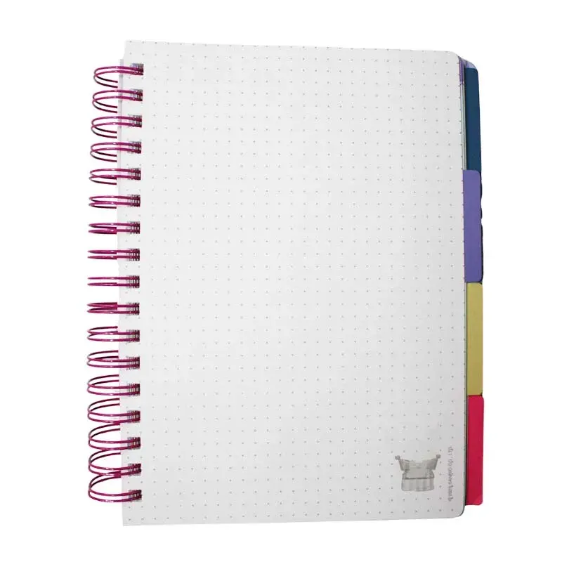 Planner Con Espiral Kuromi 17.8×23.5cm Ascott - Imagen 6