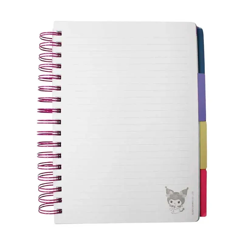 Planner Con Espiral Kuromi 17.8×23.5cm Ascott - Imagen 5
