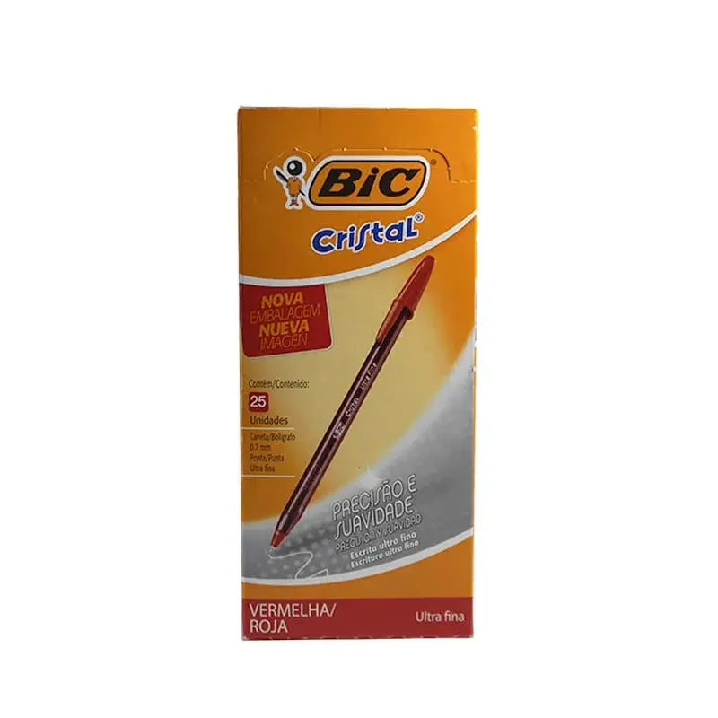 Bolígrafo Ultra Fino Rojo 0.7 Bic - Imagen 4