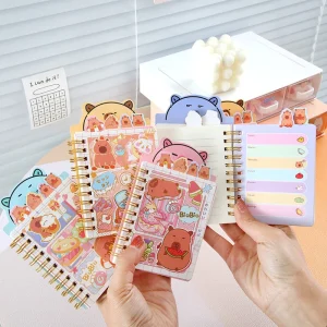 Mini Libreta Anillada Capybara