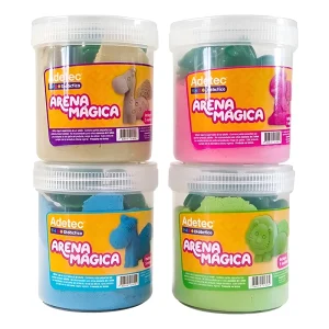 Arena Mágica Colores 450 Grs 5/moldes Adetec